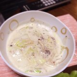 *白菜とツナのクリーム煮*